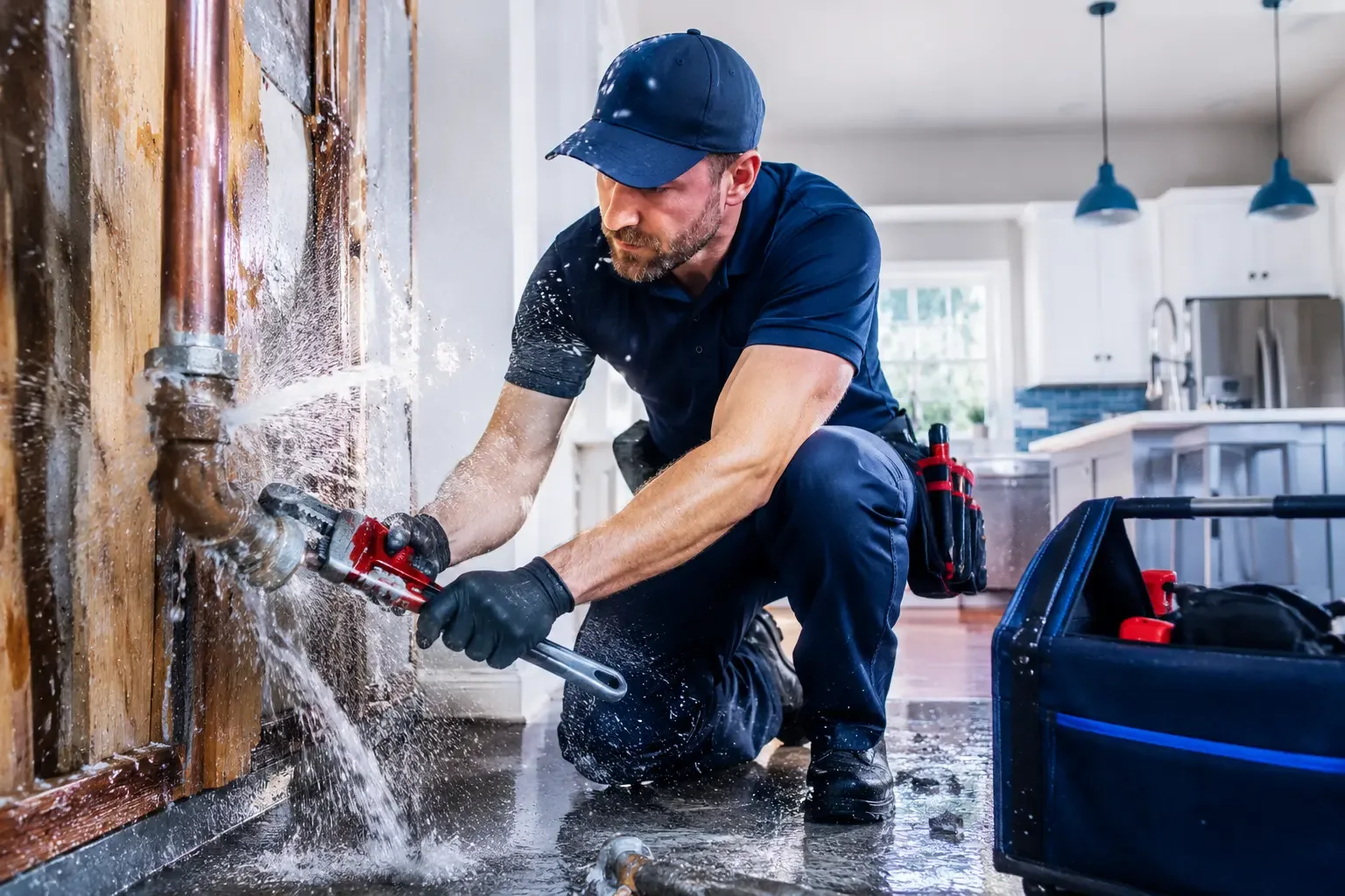 Local emergency pipe repair professionals in Apple Springs, TX